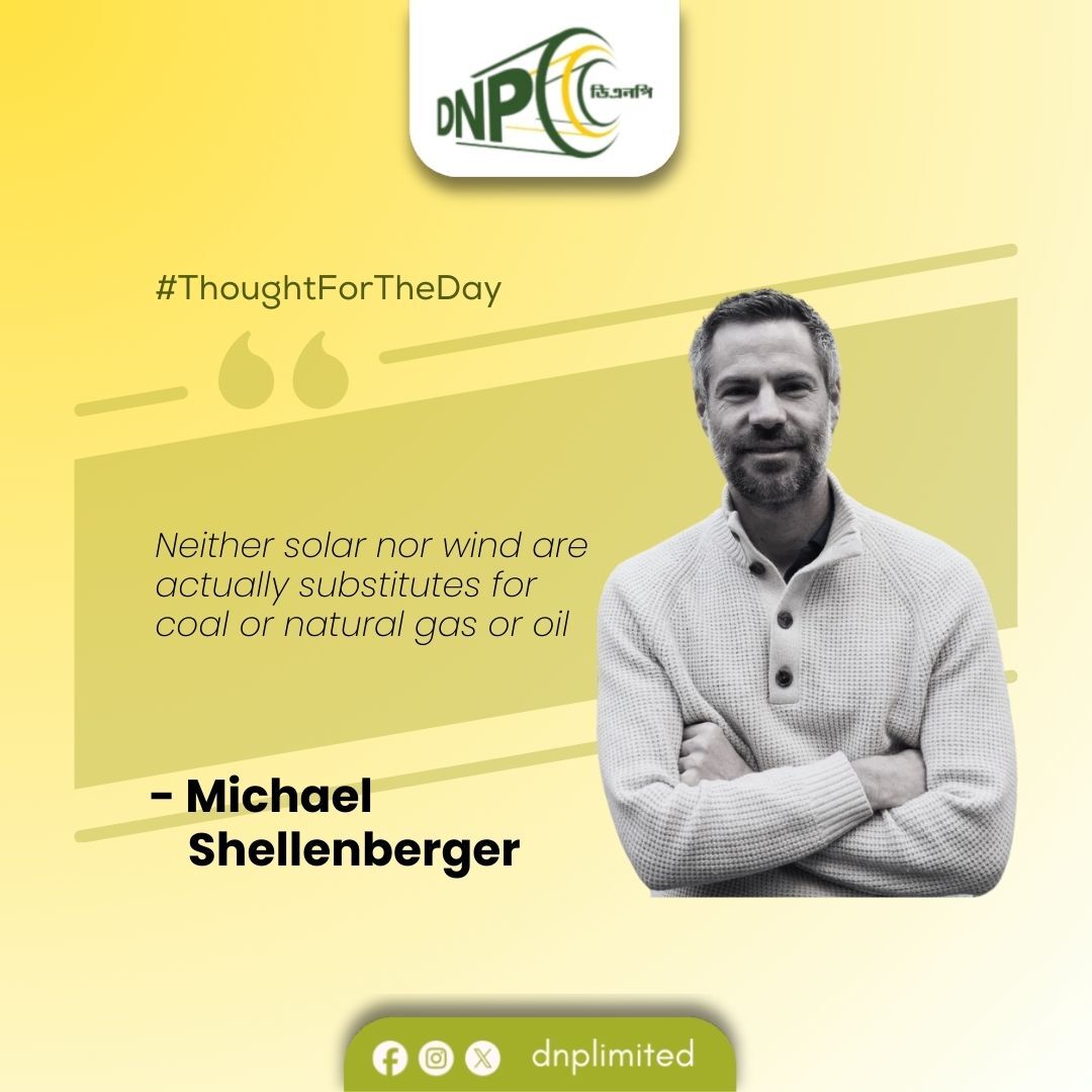 DnpLimited's tweet image. Thought for the day
.
.
#DNPL #MichaelShellenberger