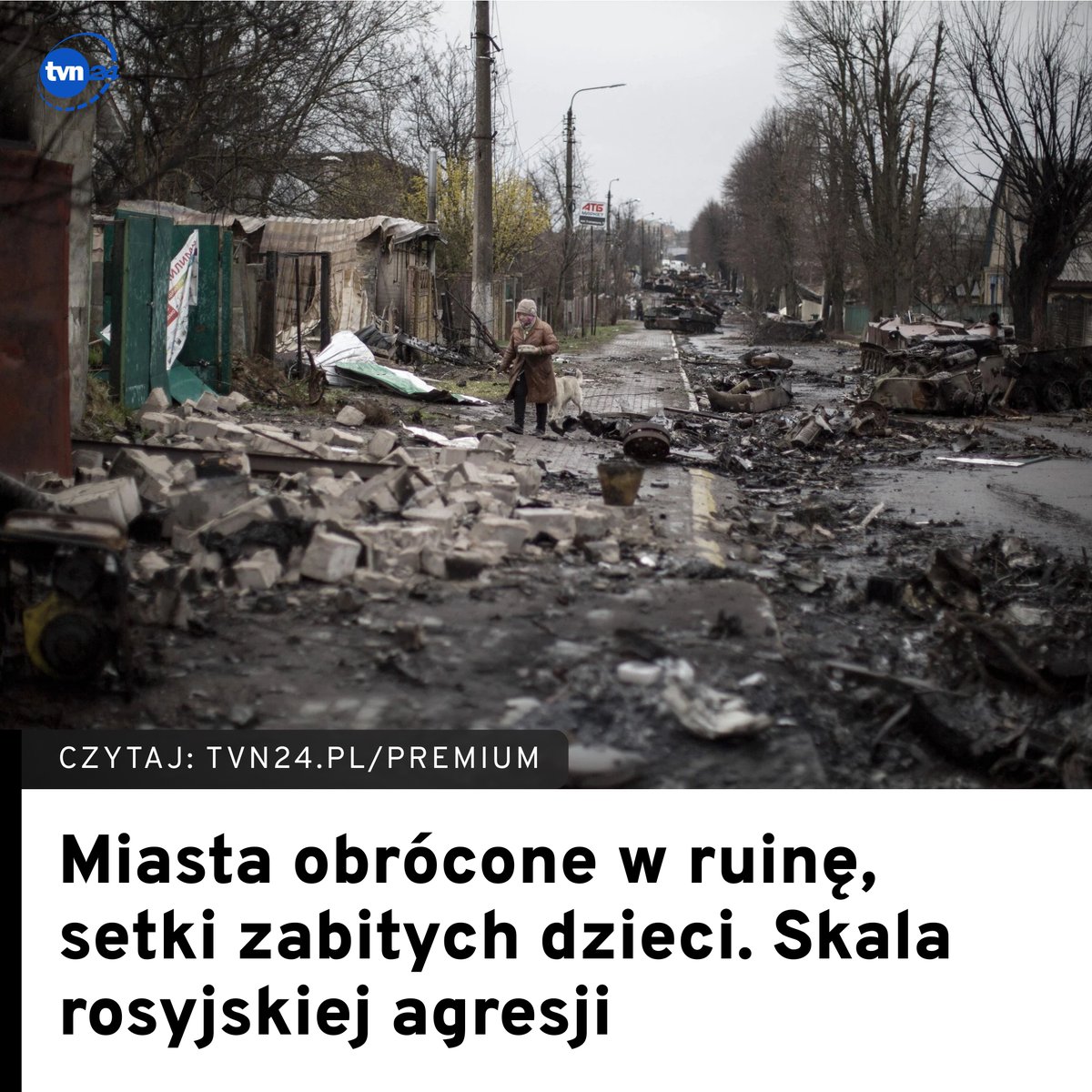 tvn24's tweet photo. Na Ukrainę spadło ponad 50 tysięcy bomb. Od początku inwazji zbrojnej zginęło 599 dzieci. Swoje domy zostawić musiało 4 622 761 Ukraińców. To są liczby rosyjskiej agresji. Przybliżone. Dokładnych ustalić się nie da.

Tekst Tatiany Serwetnyk:
🔗https://t.co/ohRw7HHXGa https://t.co/qi5an9c1lD