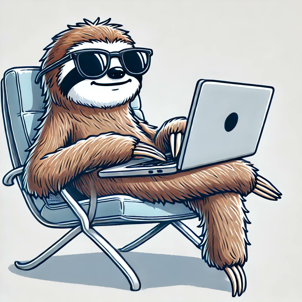 bruh_sloth's tweet image. Working on my meme coin like a true sloth: unhurried, deliberate, and always cool. Not there yet, but when it drops, you'll be like... BRUH.

#BruhSloth #CRYPTO #Memes