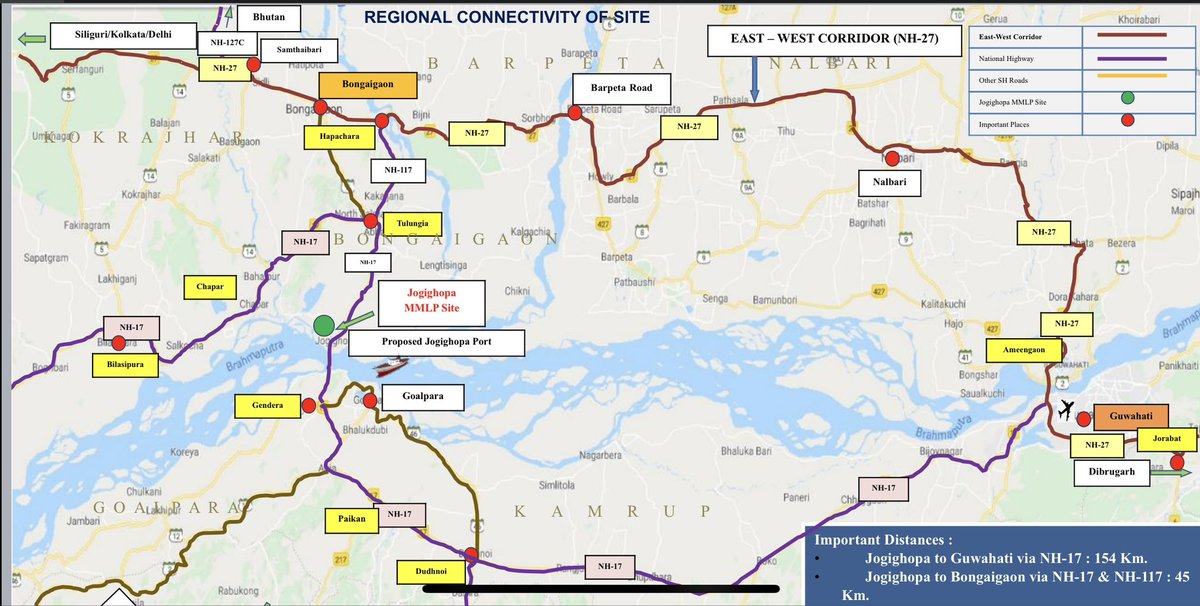 Team SG started the first day in AA2.0 with a briefing by NHIDC in Guwahati. Great opportunities for SG companies in the Jogighopa Multi-Modal Logistics park. Impressive developments. HC Wong.

<a href="/MEAIndia/">Randhir Jaiswal</a> <a href="/himantabiswa/">Himanta Biswa Sarma</a> <a href="/NhidclG/">NHIDCL RO Guwahati</a> #AdvantageAssam2 #Assam #Jogighopa