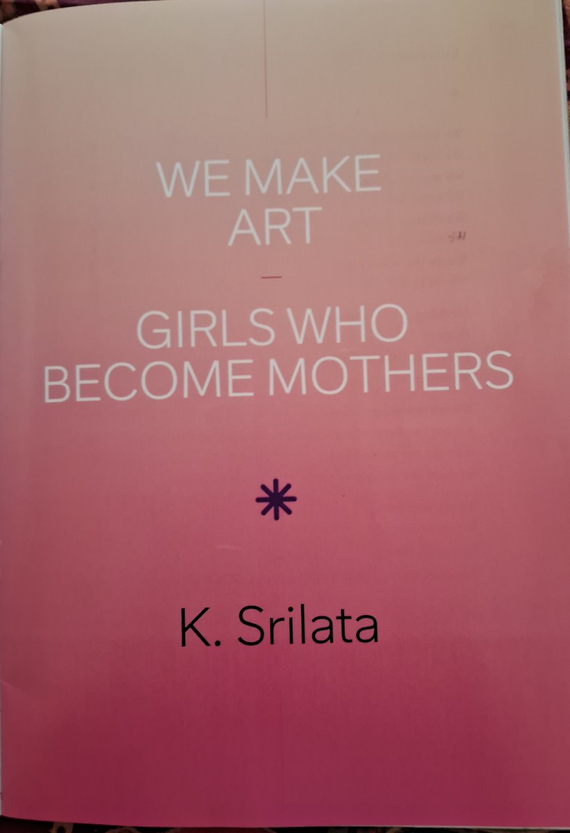 SrilataKrishnan's tweet image. Snapshots from the Feminist Poets Summit and the Long Night of Poetry curated by the Goethe-Institut / Max Mueller Bhavan and the Chennai Photo Biennale.
And my response via poems to the work of the artist Hannah Cooke exhibited at the biennale.
#poetrycommunity #poetrylovers