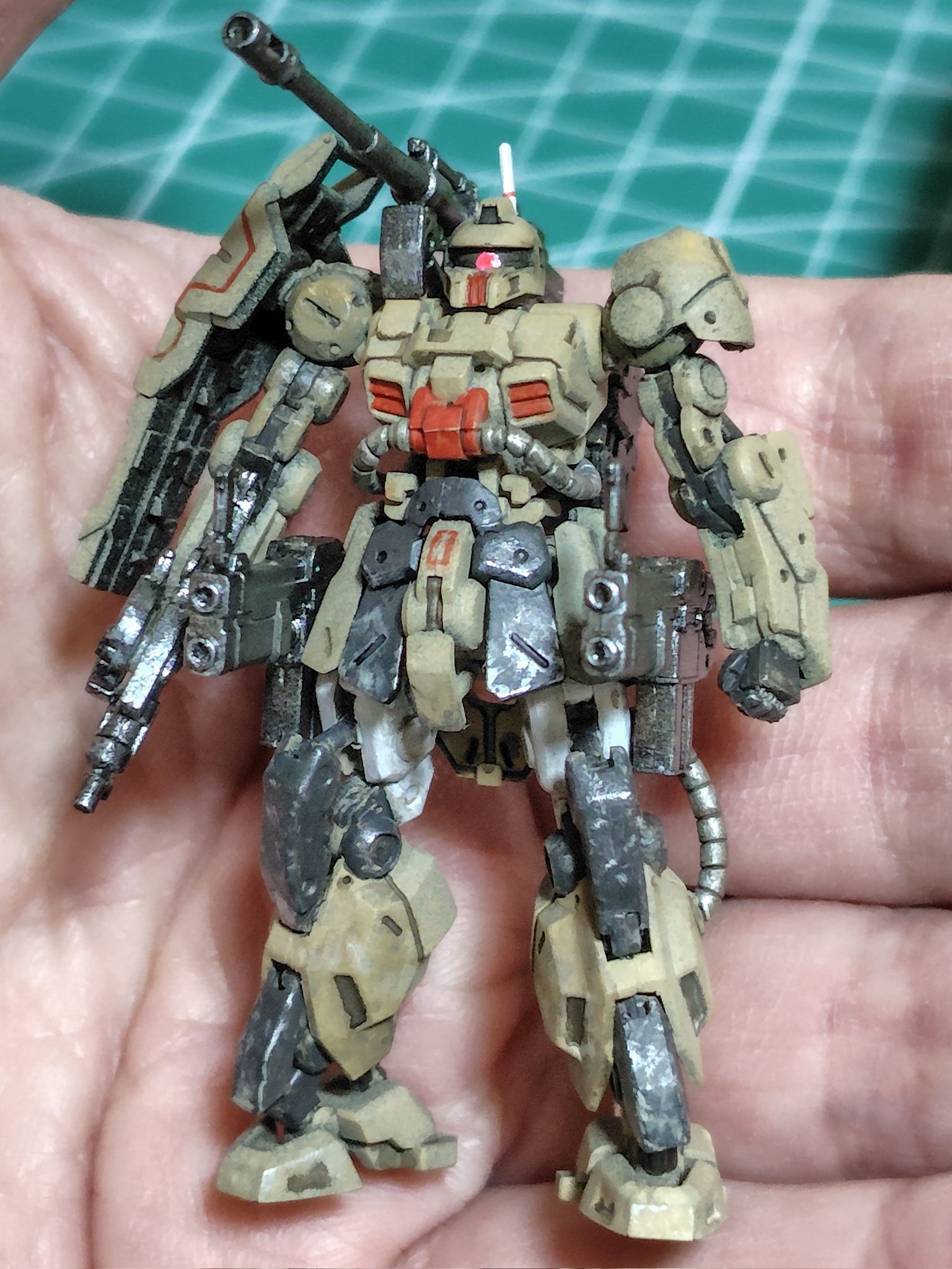 ガンダムアーテイファクト　ザクキャノン塗装済み完成品 ガンダムアーティファクト ザクキャノン | you-keitoさんの