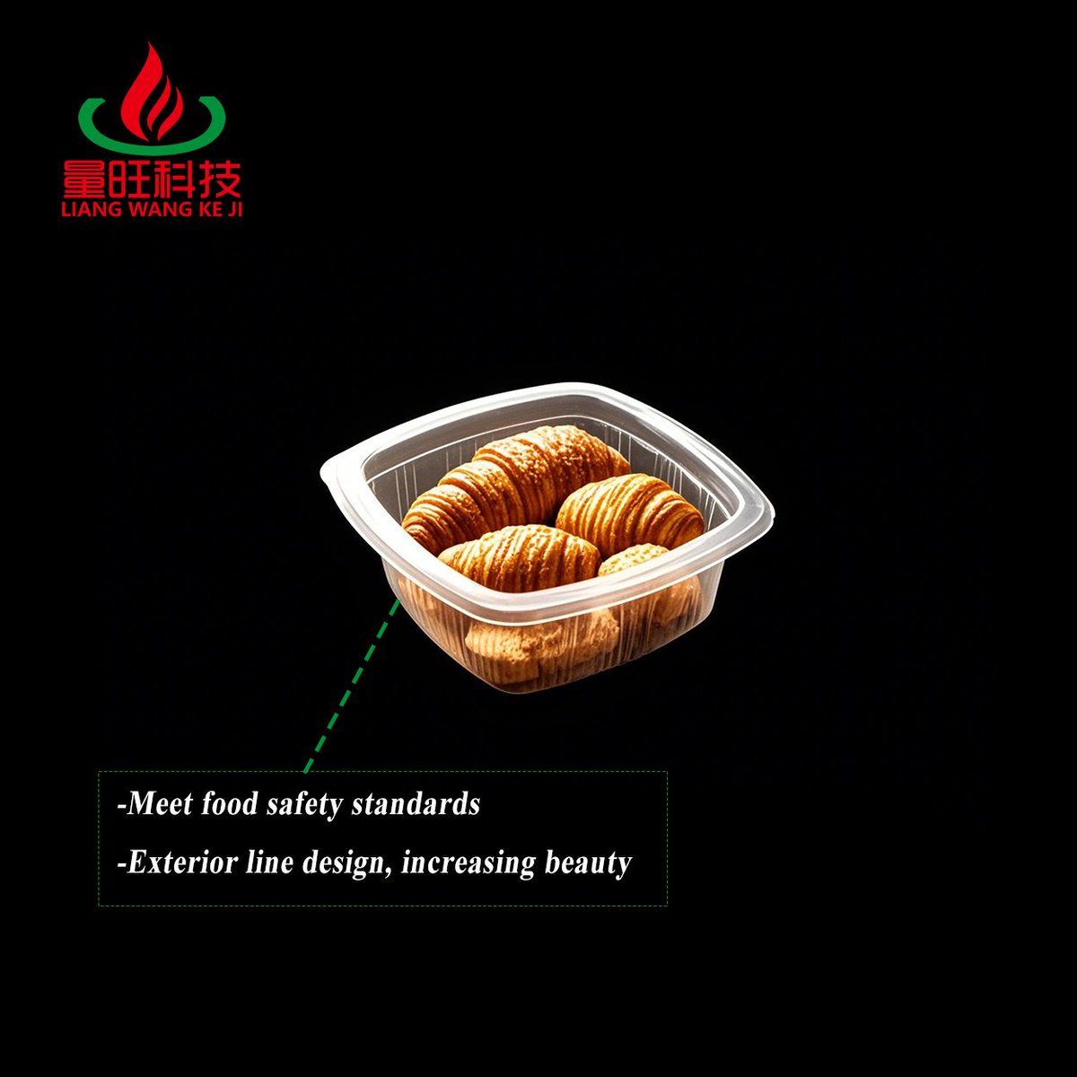 lwecopack's tweet image. Looking for a practical and environmentally friendly baking box? Our new disposable PP baking box provides perfect protection for your delicious products! 💚

#lwecopack  #Disposablepackaging #Environmentalprotection #Foodpackaging #Hightemperatureresistance