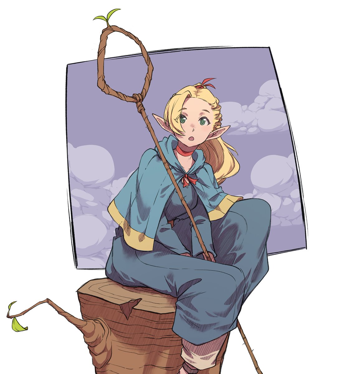 A tad bit late but wanted to do something Dungeon Meshi related so here's Marcille!

#dungeonmeshi #ダンジョン飯