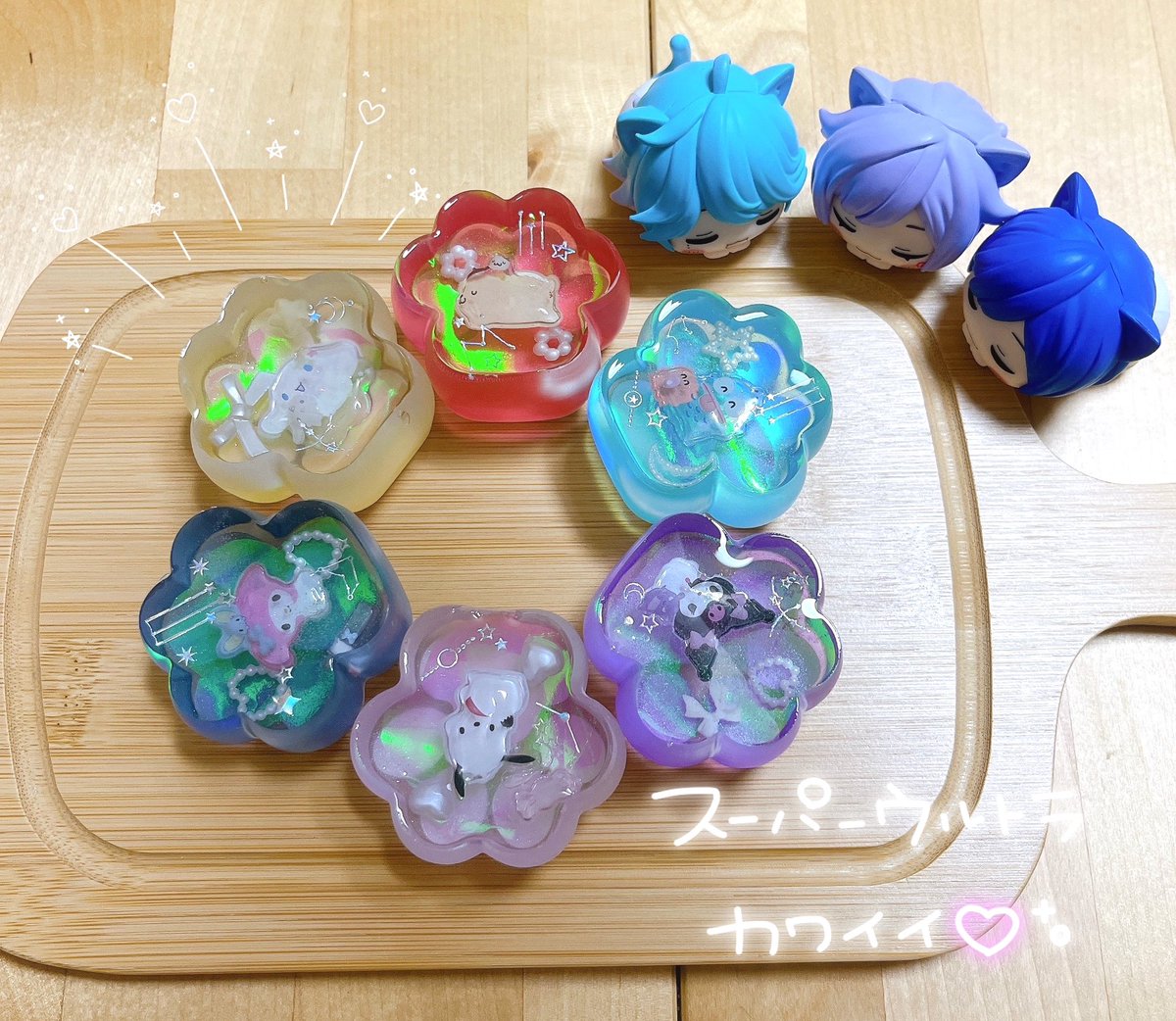 肉球のところ人肌ゲルで作ってみた〜！ﾓﾁｪﾓﾁｪ…🐾
改善の余地あり！だけど可愛くできたので見てください🐱（ずっと前に作ってたけどなかなか出せなかったやつ😂）