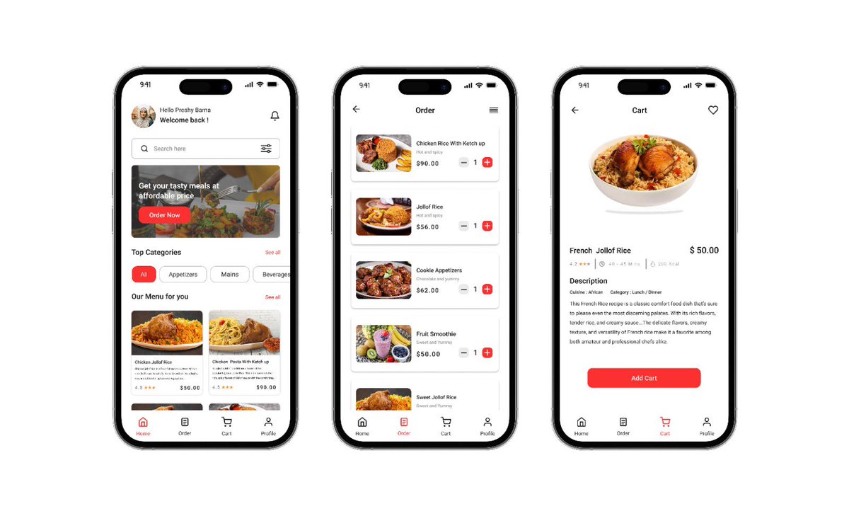 AnnabelOjone's tweet photo. 3-page of mobile app for Restaurant menu…
This design is to help user to find the dishes they want and encourage them then to order more using the app…
#uidesign #uxuidesign #productdesign #restaurantmenu #food https://t.co/ZauwUkQUqH