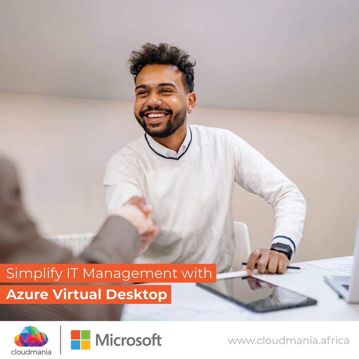 Streamline IT, enhance security &amp; enable seamless remote work with Azure Virtual Desktop. Centralized management with Microsoft's cloud security makes it ideal for today's dynamic workplaces. 

 Join the Azure community: cloudmania.africa/migrate-to-azu…

#Cloudmania #Azure #VirtualDesktop