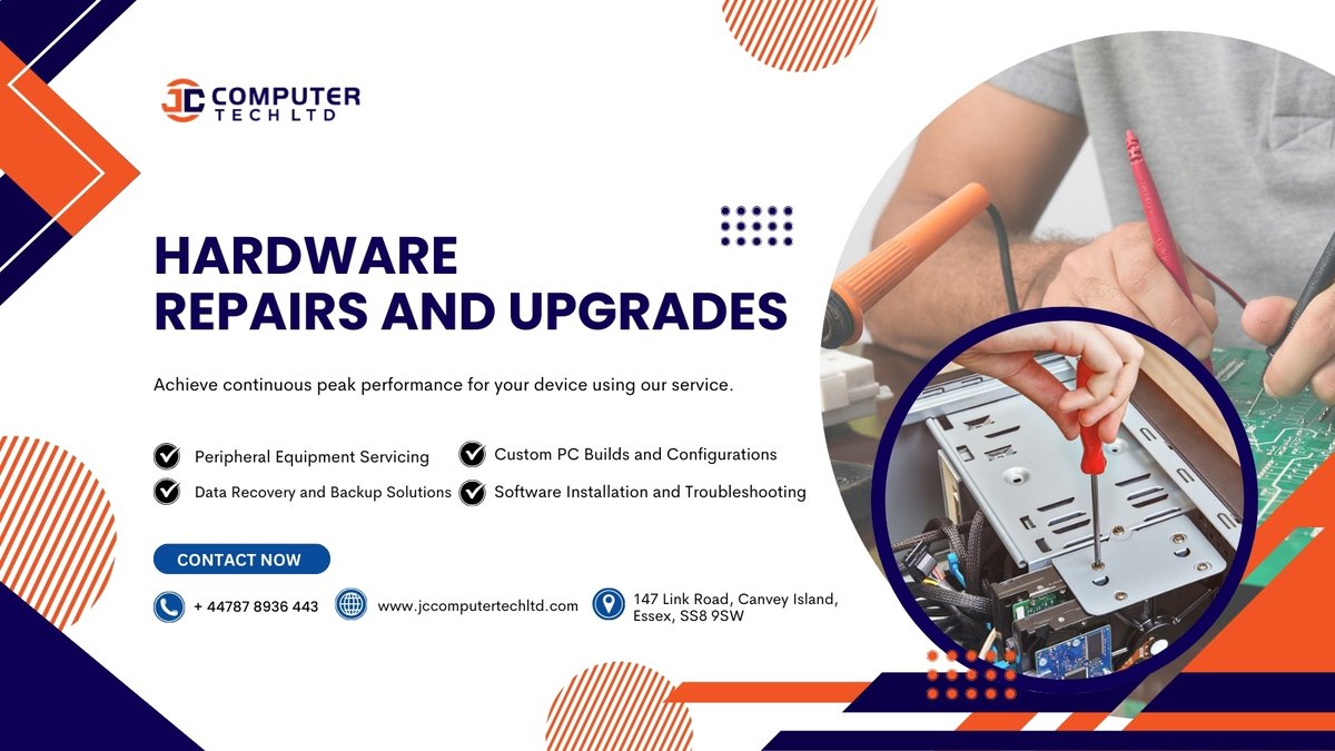 Jason_MathewUk's tweet image. Say hello to a faster, more efficient machine! 🚀🔧 #HardwareOptimization #TechExperts #EffortlessPerformance #UpgradeNow #SpeedUpYourPC #HardwareCare

More Information : jccomputertechltd.com