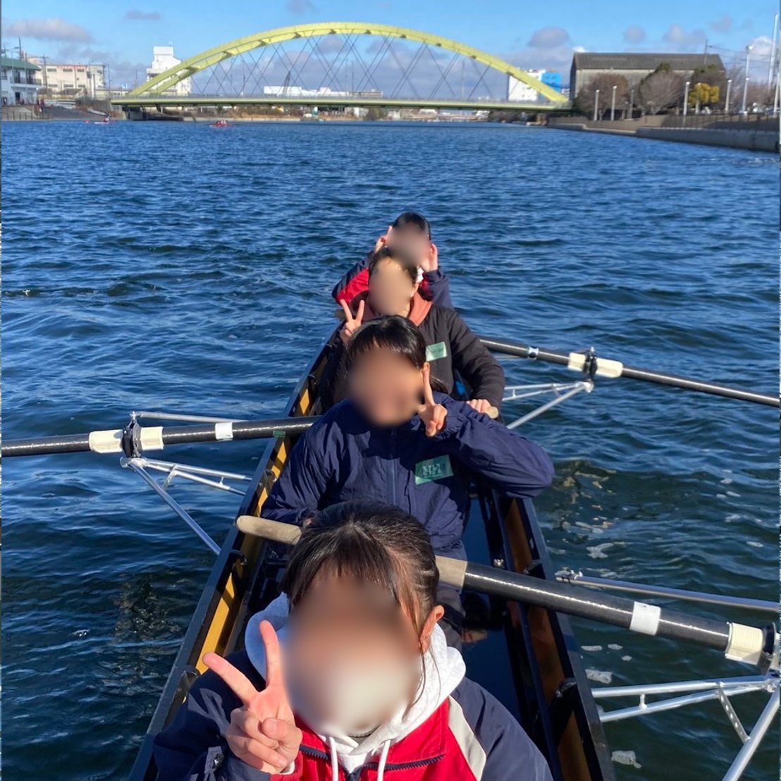 ash_rowing's tweet image. 【2/24試漕会】
本日2/24の試漕会に、「3人」の新入生が来てくれました🎉
春休み中や、入学式後にも試漕会を開催します🚣🚣🚣
旭丘高校ボート部79期のTwitter、Instagramで続報をお待ち下さい！
#春から旭丘 #旭丘高校 #試漕会