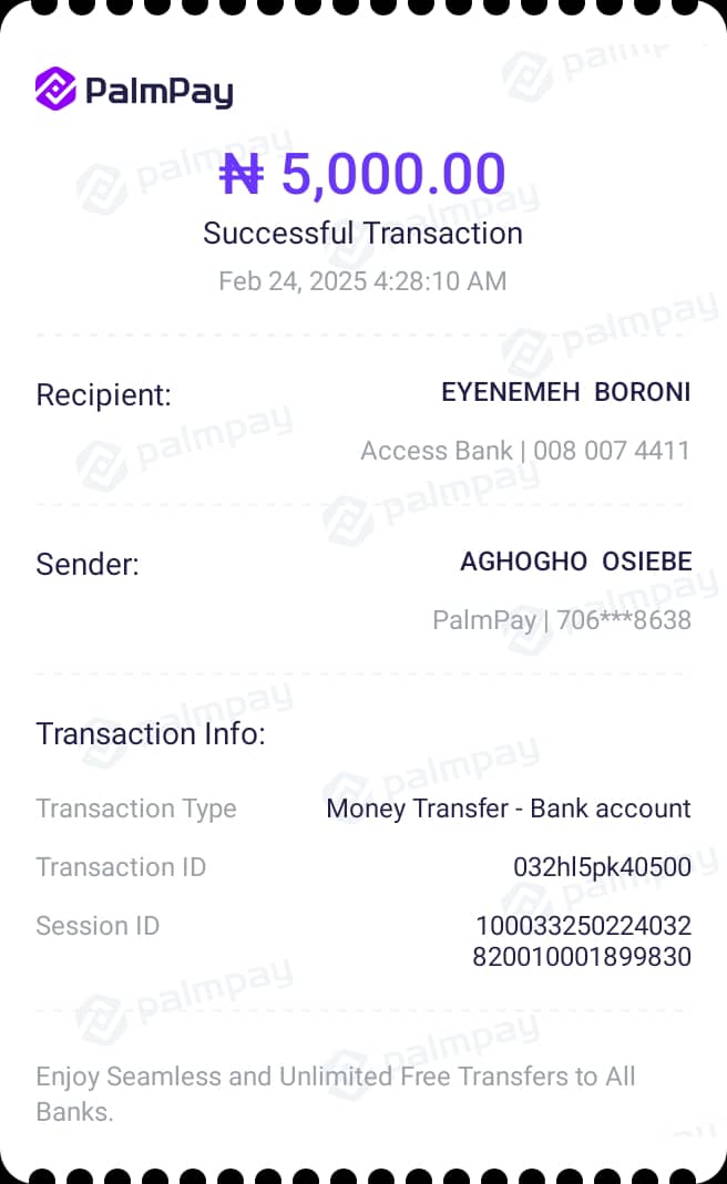 Slicky_RickyI's tweet photo. @accessbank_help Please, I was sent this receipt this morning for a transfer made to my account but till now I have received no credit alert and the money sent isn't reflecting on my account balance till now. https://t.co/O0hYFK02F1