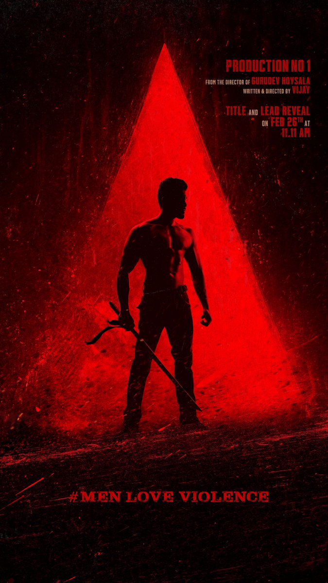 “ರಕ್ತ-ಸಿಕ್ತ ಅಧ್ಯಾಯದ ಮುನ್ನುಡಿ”

"Unveiling the brutal saga of violent men."

#MENLOVEVIOLENCE

@vijay_cinephile <a href="/dskcuts/">Deepu S Kumar</a> @janoopseelin <a href="/yes_karthik/">karthik subramaniam</a>
@maasthiupparahalli <a href="/action_arjun/">ACTION KING ARJUN</a> @vishwaskashyap_nepathya @pinkticketsofficial <a href="/roadsidevillage/">Praveen N M</a>
 #KANNADAMOVIE #PINKTICKETS