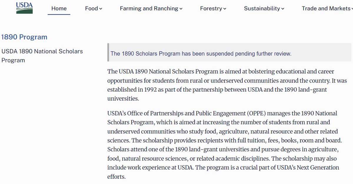 wvdpbc's tweet photo. For 30+ years, WV underfunded WVSU by $860 million—part of a broader pattern of neglecting HBCUs.  Now, the USDA is suspending 1890 land-grant funding, only targeting HCBUs while 1862 land-grant institutions like WVU face no scrutiny.  History repeats itself. #BlackHistoryMonth https://t.co/VLKMMHE1ER