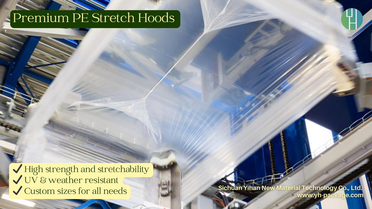 YihanPackage's tweet image. Protect your goods with our high-performance PE stretch film hoods. Designed to keep products stable and safe during storage and shipping
Contact us for more details
yh-package.com
shunpintrade.en.alibaba.com
#LogisticsPackaging #PalletProtection #PEStretchHood