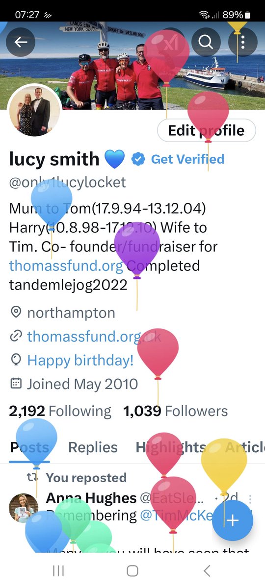 lucy smith 💙 tweet media