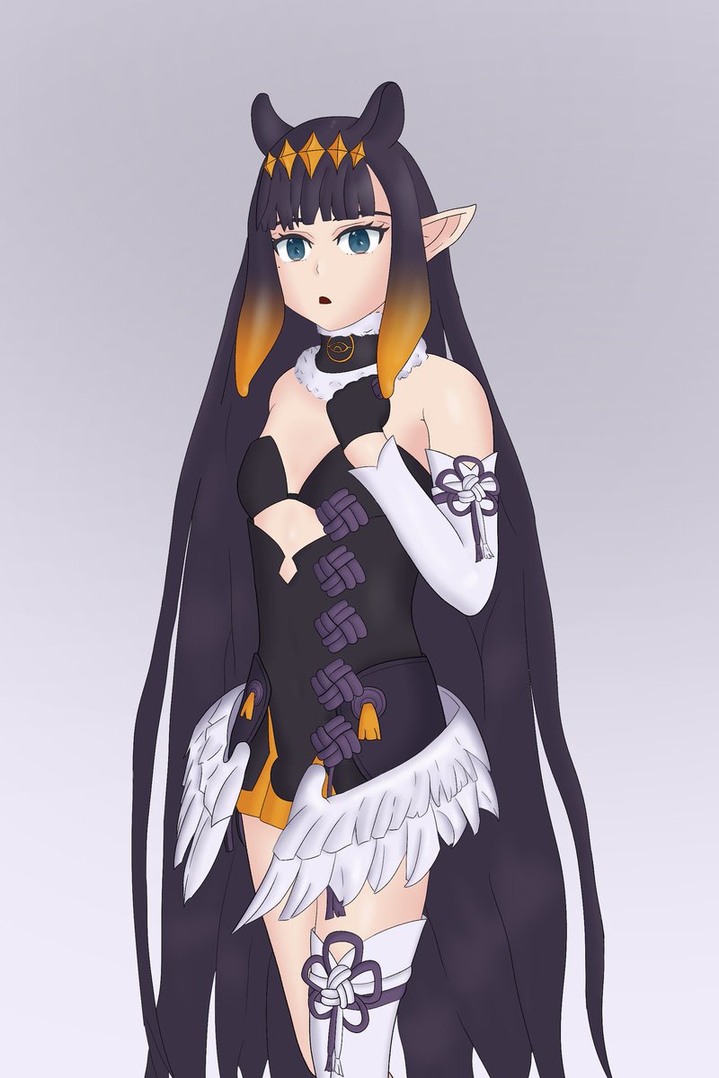 Commission done! 🎉 

Another character design completed for a client sweet client <a href="/Tazb0/">Tazbo</a>.

 DMs open for commissions! 🖌️✨
.
.
.
.
 #commission #digitalart #artistforhire #artcommission #characterdesign #animeart 
#characterdesign #art #illustration #fantasyart #oc #animation