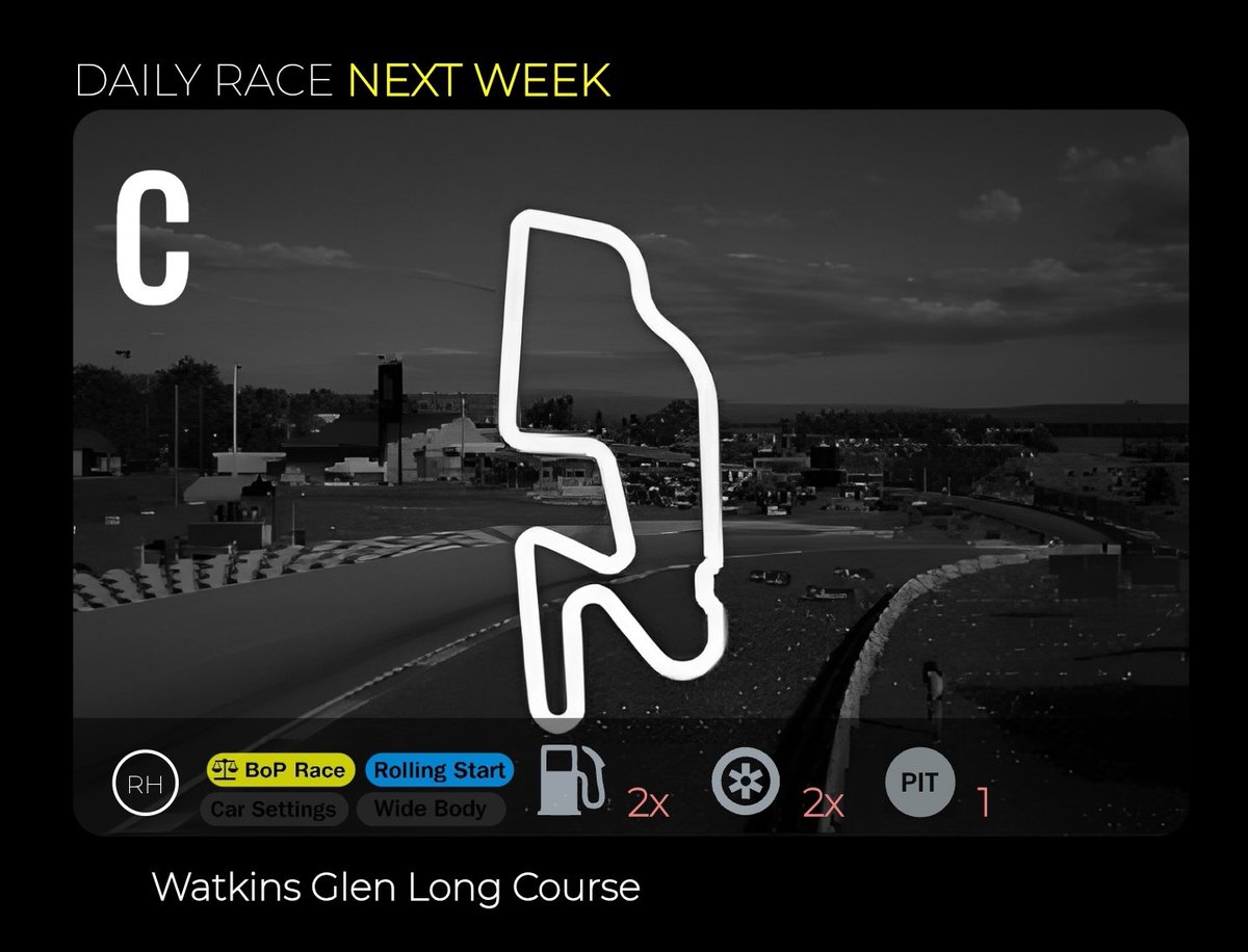 GT7 New Daily Races

 (24/2/2025)

#GT7 #gtshrank
