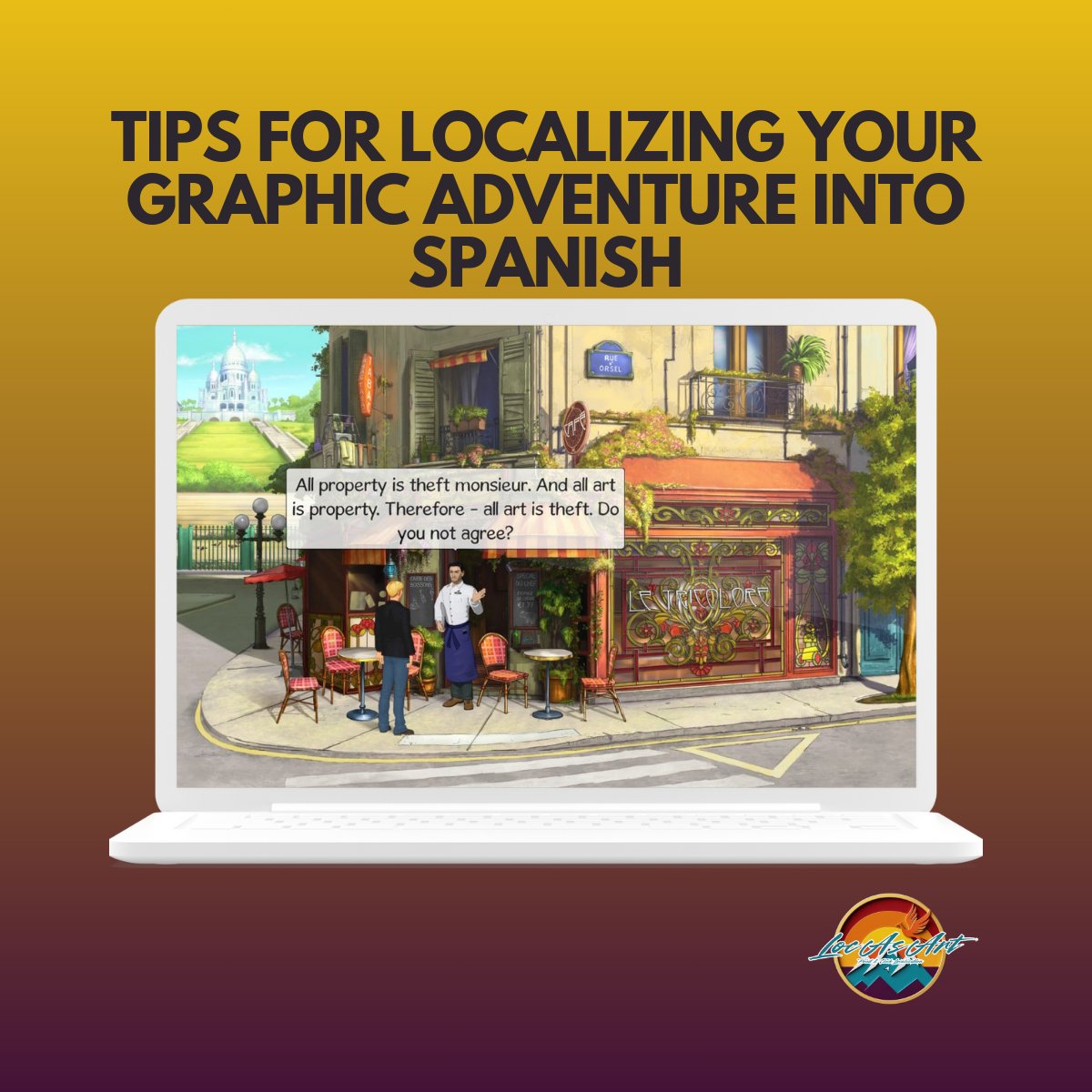Loc_As_Art's tweet image. Ready to bring your graphic adventures to Spanish-speaking audiences? Here are some essential tips to ensure a seamless and immersive localization experience:
#GameLocalization #LocalizationTips #GraphicAdventures #GameDev #SpanishLocalization