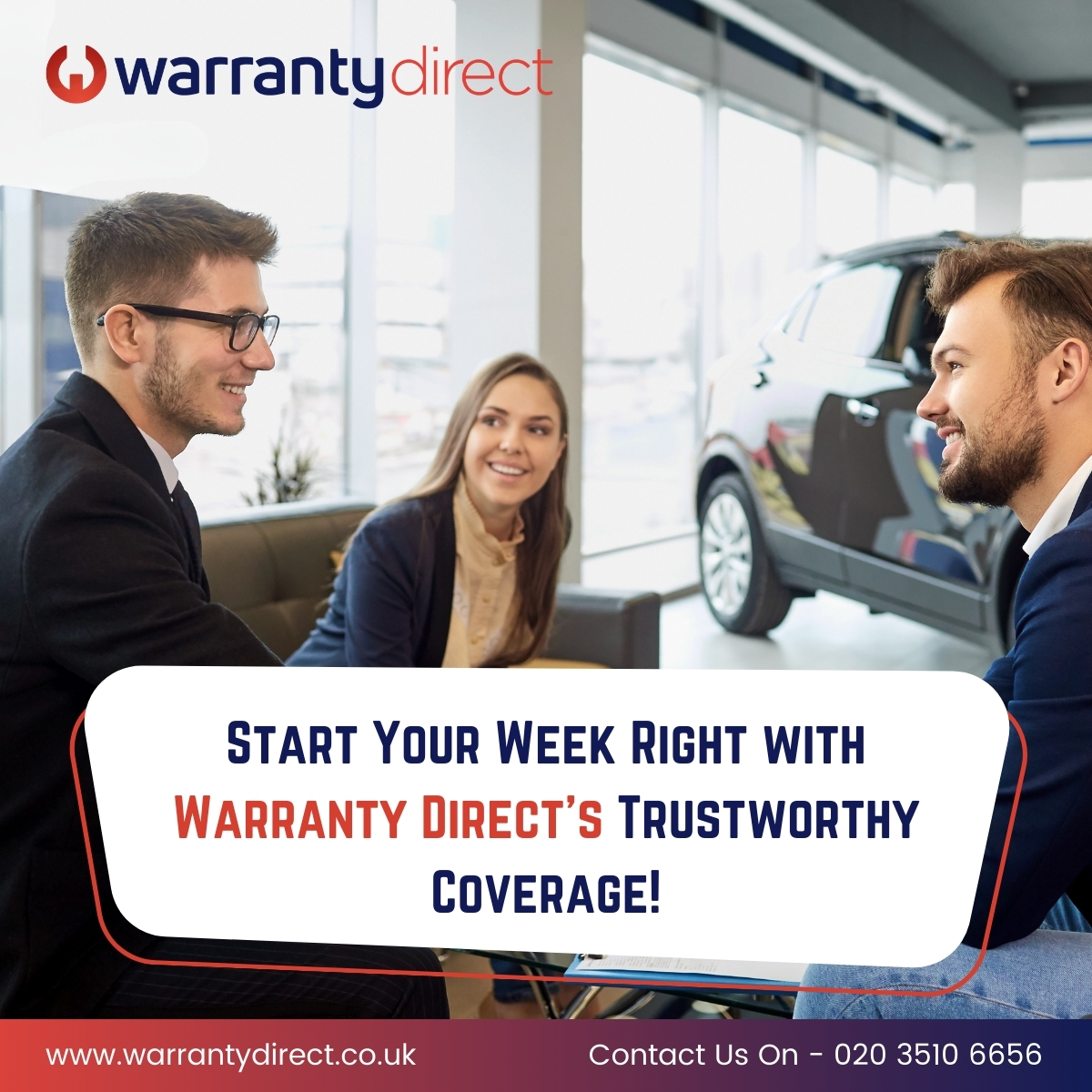 uk_warranty's tweet image. Start your week with confidence! Warranty Direct offers reliable vehicle coverage, ensuring you're always protected when the unexpected happens. Trust our care to keep you on the road and stress-free! Click here: zurl.co/gaFo3  #VehicleCoverage #ReliableWarranty