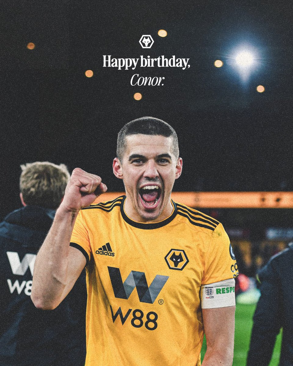 Wolves's tweet photo. Happy birthday to our former captain 🎈 https://t.co/JENTdyYP51