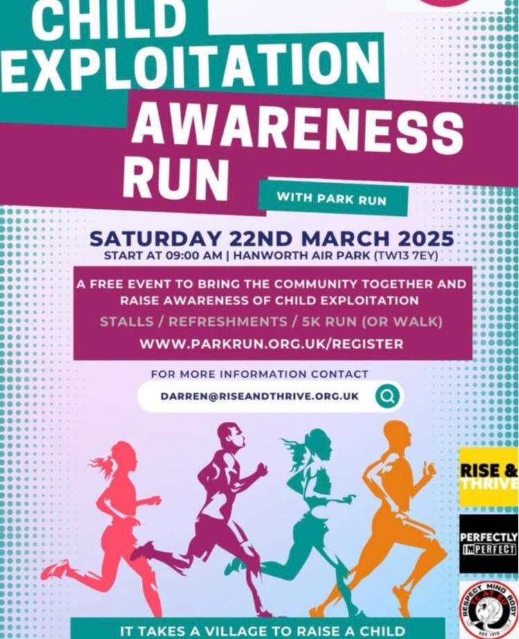 The local youth club is holding an event at Hanworth Air Park with parkrun on the 22nd of March, feel free to come along.