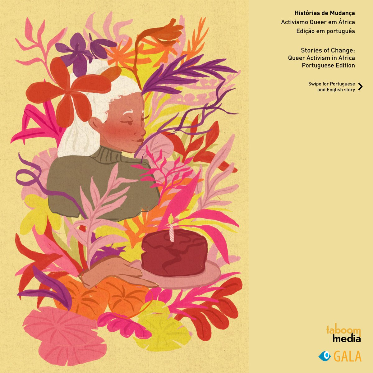 ✨ Featured Story: A Minha Bonita Ligadura Cor-de-Rosa / My Pretty Pink Bandage by Ivander (Annx) Cambanza, art by Anonymous

📚  Explore Stories of Change: Queer Activism in Africa—free in Portuguese &amp; English: taboommedia.com/2024/10/29/tab…  

#QueerStories #QueerAfrica