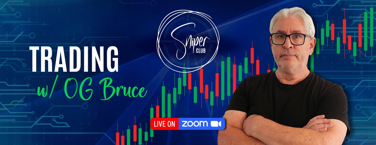 Today in #SniperClub 📆

Join us for a banger live trading session with one of the most experienced traders in our team, <a href="/bklicky99/">OG Bruce</a> at 18h00 UTC🔥

👉 Bit.ly/SniperClubX 👈
