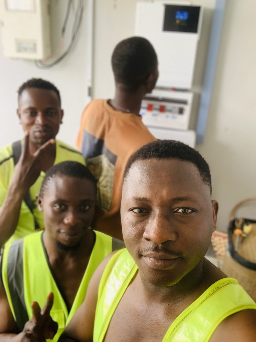 LADMUSPLATINUM's tweet image. Installation of 5KVA/48V inverter with 5kWh lithium battery, and 4.95kWp Solar PV…
Contact our team for the best of your solar inverter system today 08108075333, info@ladmus.com
#TestedandTrusted #LadmusEnergy #LadmusPlatinumLimited ladmus.com