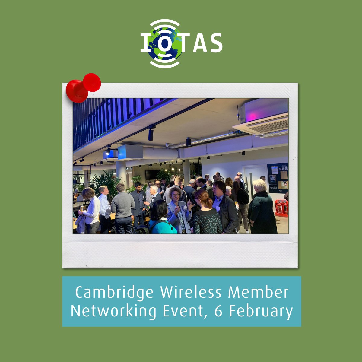 IoTAS (@iotas_uk) on Twitter photo Kevin Spalding had a great time attending the Cambridge Wireless Member networking event at <a href="/BradfieldCentre/">The Bradfield Centre</a> on 6th February 2025.
We caught up friends old and new, while exchanging ideas with other members.
#WirelessTesting #MobileDevices #TechForGood Kevin Spalding had a great time attending the Cambridge Wireless Member networking event at <a href="/BradfieldCentre/">The Bradfield Centre</a> on 6th February 2025.
We caught up friends old and new, while exchanging ideas with other members.
#WirelessTesting #MobileDevices #TechForGood