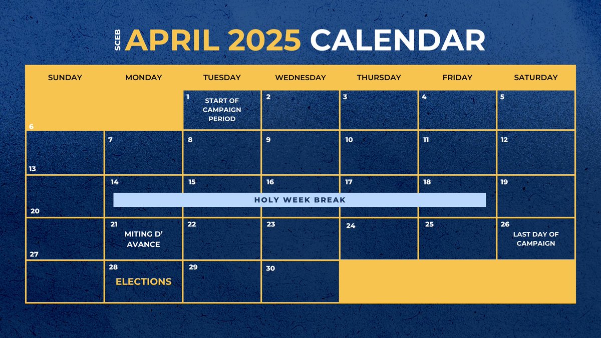 MCHSSC's tweet photo. The Student Council Executive Board Elections 2025 have officially commenced! 

Take note that an open orientation will be held on February 27, while special consultations with the previous and current Student Council members will take place on March 3 to 4. https://t.co/oxU8KF9DRJ