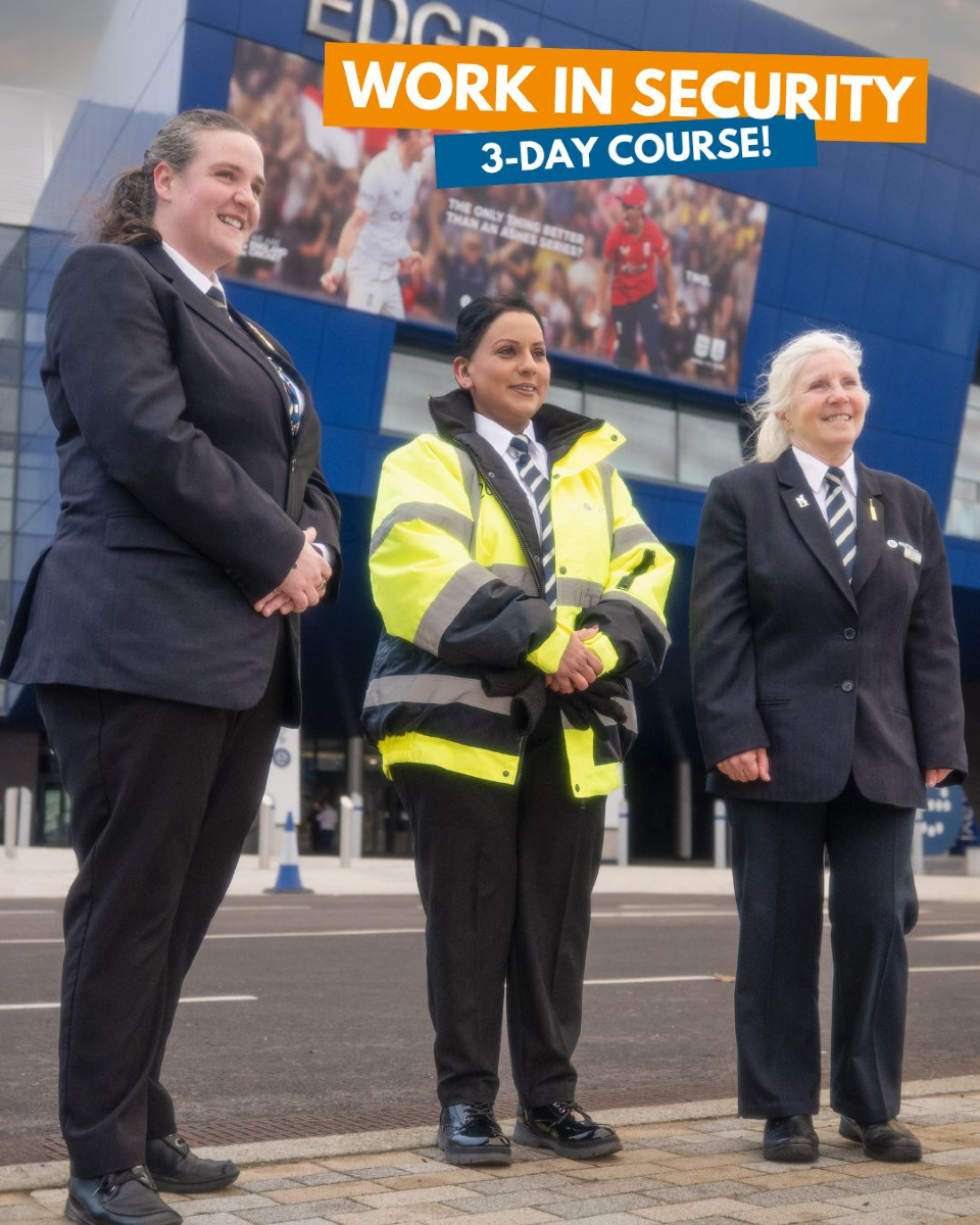 Work in Security with G4S!
We are proud to announce a new 3-day programme that will give you the skills, knowledge, and qualifications to start work in security, along with a GUARANTEED interview with G4S.

Ready to sign up? Head to the Sport 4 Life website (events page) to