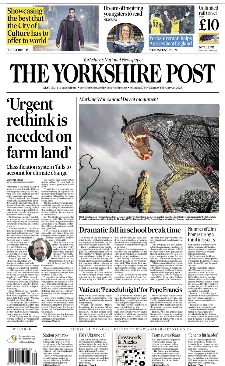 James Hardisty (@snapperjim) on Twitter photo Morning all today’s #yorkshirepost front page image of the #War #Horse at #featherstone #Yorkshire for #International #War #Animal #Day a time to #remember see more #online <a href="/yorkshirepost/">The Yorkshire Post</a> <a href="/MarisaCashill/">Marisa Cashill</a> <a href="/JayMitchinson/">James Mitchinson</a> #buyapaper #regional #Press #photooftheday #photograghy Morning all today’s #yorkshirepost front page image of the #War #Horse at #featherstone #Yorkshire for #International #War #Animal #Day a time to #remember see more #online <a href="/yorkshirepost/">The Yorkshire Post</a> <a href="/MarisaCashill/">Marisa Cashill</a> <a href="/JayMitchinson/">James Mitchinson</a> #buyapaper #regional #Press #photooftheday #photograghy