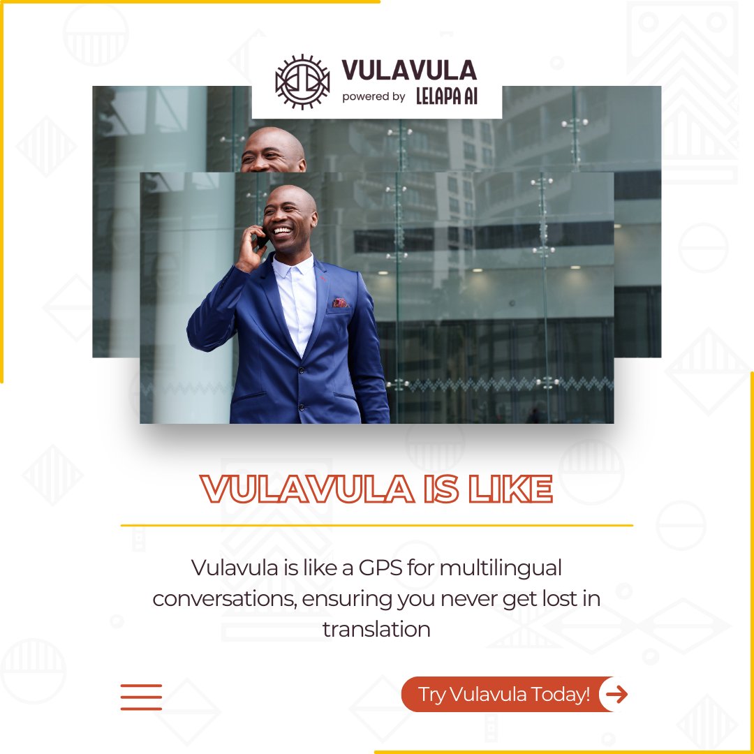 LelapaAI's tweet image. 🚗 Driving without a GPS? Frustrating.

Now imagine #CustomerSupport without #MultilingualAI - confusion, delays, lost customers.

💡 #Vulavula keeps conversations on track - fast, accurate &amp;amp; cost-effective.

🔗Try it today, you&apos;ll thank us later: vulavula.lelapa.ai