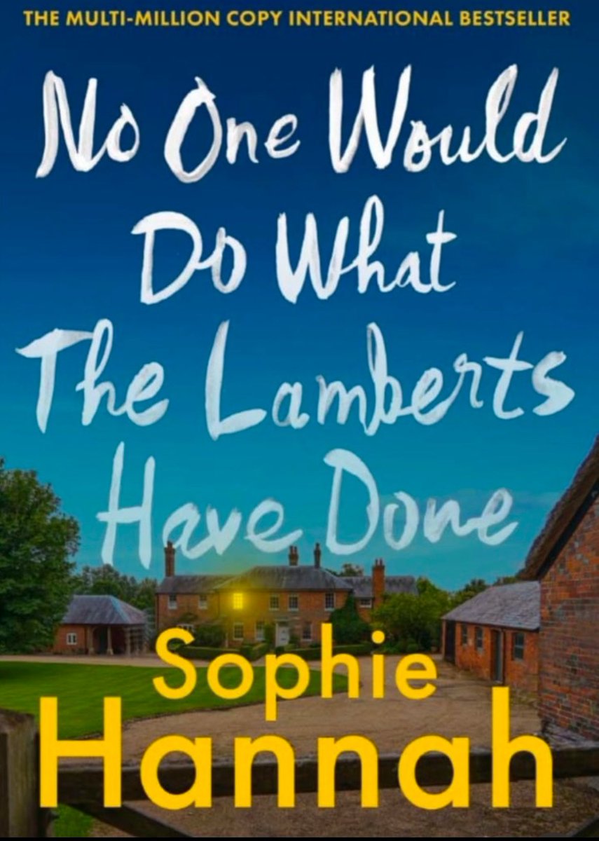 Sophie Hannah tweet media