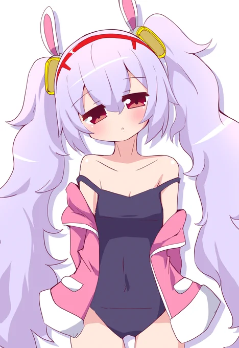 ラフィーちゃんスク水下に着てたの図 #ラフィーちゃん 