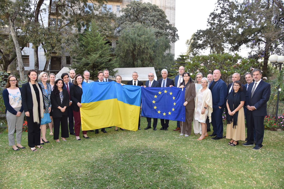Denmark in Addis (@denmark_addis) on Twitter photo As we mark 3 years of Russian aggression against Ukraine, letβs remember thisπ
Even under attack, Ukraine manages to safeguard its exports & contribute to global food security. With the βSolidarity Lanesβ & the Black Sea Corridor, the πͺπΊ & πΊπ¦ keep global food prices stableπͺπΎ As we mark 3 years of Russian aggression against Ukraine, letβs remember thisπ
Even under attack, Ukraine manages to safeguard its exports & contribute to global food security. With the βSolidarity Lanesβ & the Black Sea Corridor, the πͺπΊ & πΊπ¦ keep global food prices stableπͺπΎ