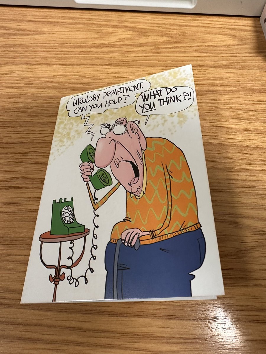 Good start for the day with some appreciation from the patient.