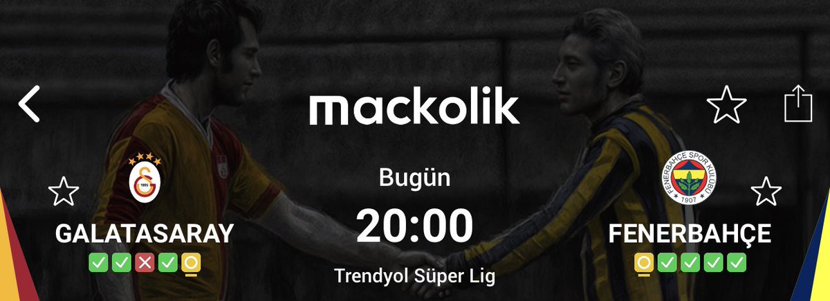 Galatasaray - Fenerbahçe maçının skorunu doğru bilen 1 takipçime tuttuğu takımın formasını hediye edeceğim. Tivite rt ve fav atmanız yeterli