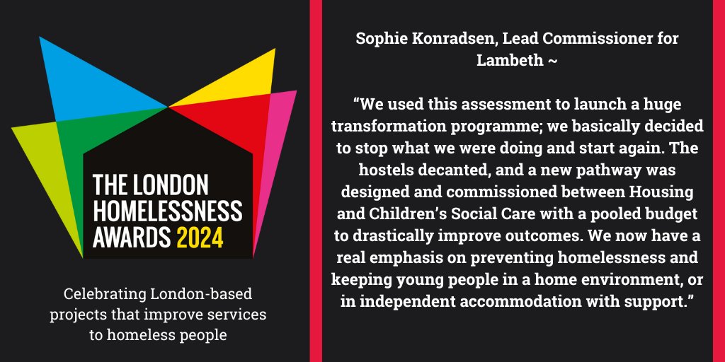 LHA (@lhawards1) on Twitter photo Joint 2nd prize (£15,000) Award winners <a href="/lambeth_council/">Lambeth Council</a> team undertook a comprehensive needs assessment of their services involving data analysis, extensive consultations with young people & stakeholders, and visits to services delivering best practice.
lhf.org.uk/press-release-… Joint 2nd prize (£15,000) Award winners <a href="/lambeth_council/">Lambeth Council</a> team undertook a comprehensive needs assessment of their services involving data analysis, extensive consultations with young people & stakeholders, and visits to services delivering best practice.
lhf.org.uk/press-release-…