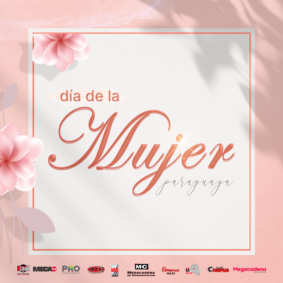 780AM's tweet photo. 🇵🇾DÍA DE LA MUJER PARAGUAYA 👩‍⚕️👩‍✈️👩‍💻 | 

💗Valiente como nadie, luchadora indomable, trabajadora incansable, con sonrisa delicada y amabilidad pura, hoy recordamos a todas las paraguayas que día a día enfrentan sus luchas con fortaleza y dedicación. 

🏡Ellas, que representan al 50,9% de la población y que encabezan un 40% de los hogares, cuentan con una larga historia de lucha por la igualdad ante la ley. 

🙌Ahora, sigue siendo fundamental seguir trabajando en políticas que fomenten la equidad, así como en la sensibilización y educación de la sociedad para eliminar estereotipos y construir un entorno más justo. 

#780AM @Megatv_py