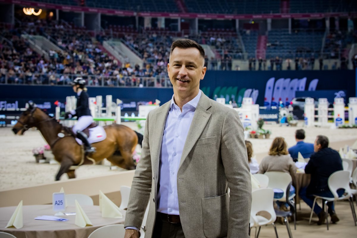 filip_bittner's tweet photo. CAVALIADA to wyjątkowe wydarzenie, które łączy sport, biznes i pasję do jeździectwa. Cieszy mnie, że  niezmiennie się rozwija wyznaczając nowe standardy zawodów jeździeckich w Europie. Do zobaczenia na kolejnych edycjach.
#CAVALIADA #GrupaMTP #Jeździectwo https://t.co/B9xWwoqCS1