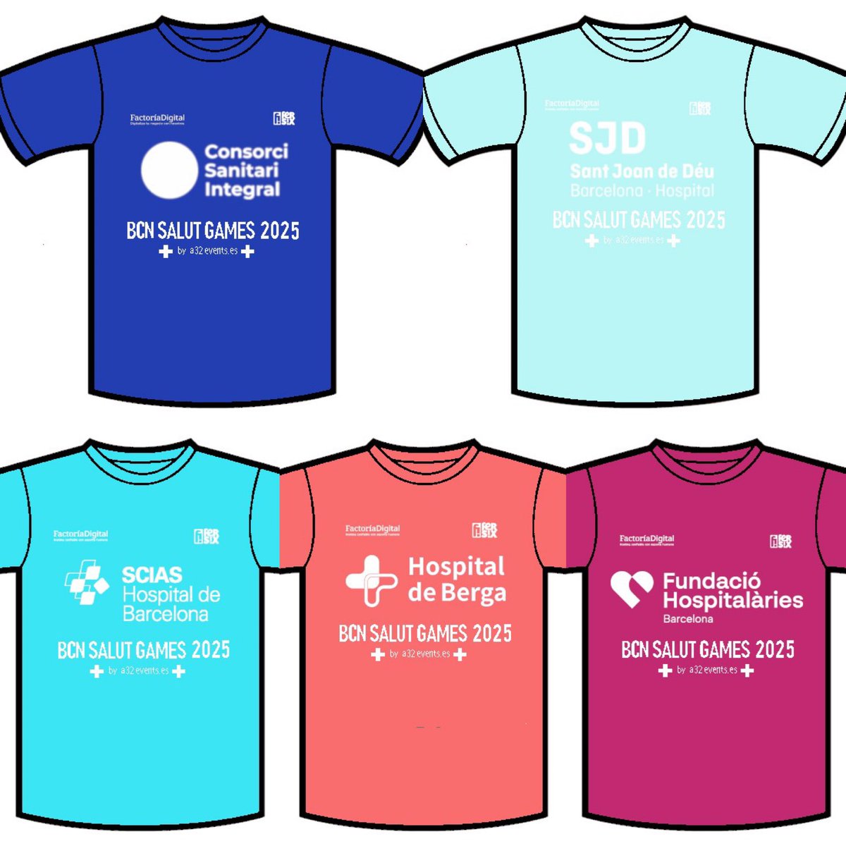BCN Salut Games (@bcnsalutgames) on Twitter photo Ja tenim 10 colors més que defensaran els centres a l’olimíada Solidària de la salut 2025.
<a href="/eholo_health/">eholo.health</a> <a href="/hggranollers/">Hospital General de Granollers</a> <a href="/hospitalar30159/">Fundació Hospitalàries Barcelona</a> #fhospitalariesmartorell #fhospitalariessantboi #hquironsaluddelvalles <a href="/ConsorciCSI/">Consorci Sanitari Integral</a> #hospitaldebarcelona <a href="/HospitaldeBerga/">Hospital de Berga</a> <a href="/SJDbarcelona_ca/">Hospital Sant Joan de Déu Barcelona CAT</a> Ja tenim 10 colors més que defensaran els centres a l’olimíada Solidària de la salut 2025.
<a href="/eholo_health/">eholo.health</a> <a href="/hggranollers/">Hospital General de Granollers</a> <a href="/hospitalar30159/">Fundació Hospitalàries Barcelona</a> #fhospitalariesmartorell #fhospitalariessantboi #hquironsaluddelvalles <a href="/ConsorciCSI/">Consorci Sanitari Integral</a> #hospitaldebarcelona <a href="/HospitaldeBerga/">Hospital de Berga</a> <a href="/SJDbarcelona_ca/">Hospital Sant Joan de Déu Barcelona CAT</a>
