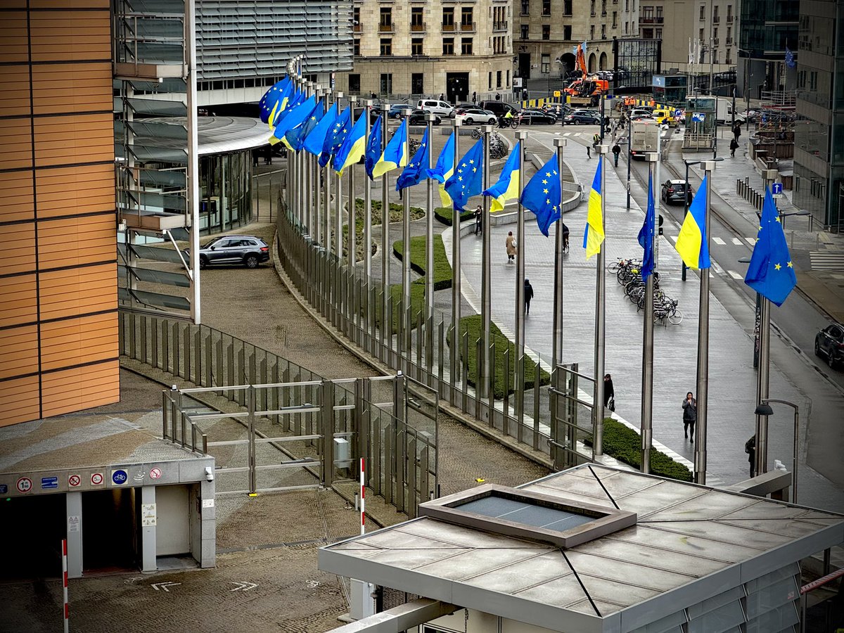 Three years since #Russia has invaded #Ukraine. The view from #Brussels…