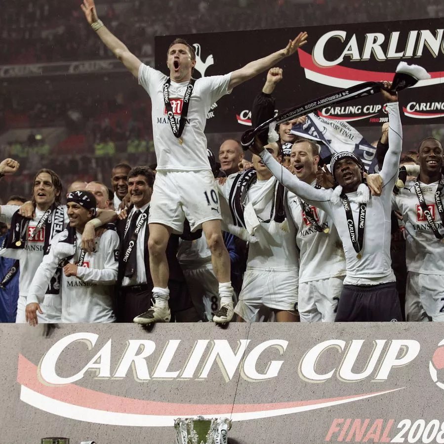 hotspurreports's tweet image. #OTD in 2008, Tottenham lifted the Carabao Cup. 🏆