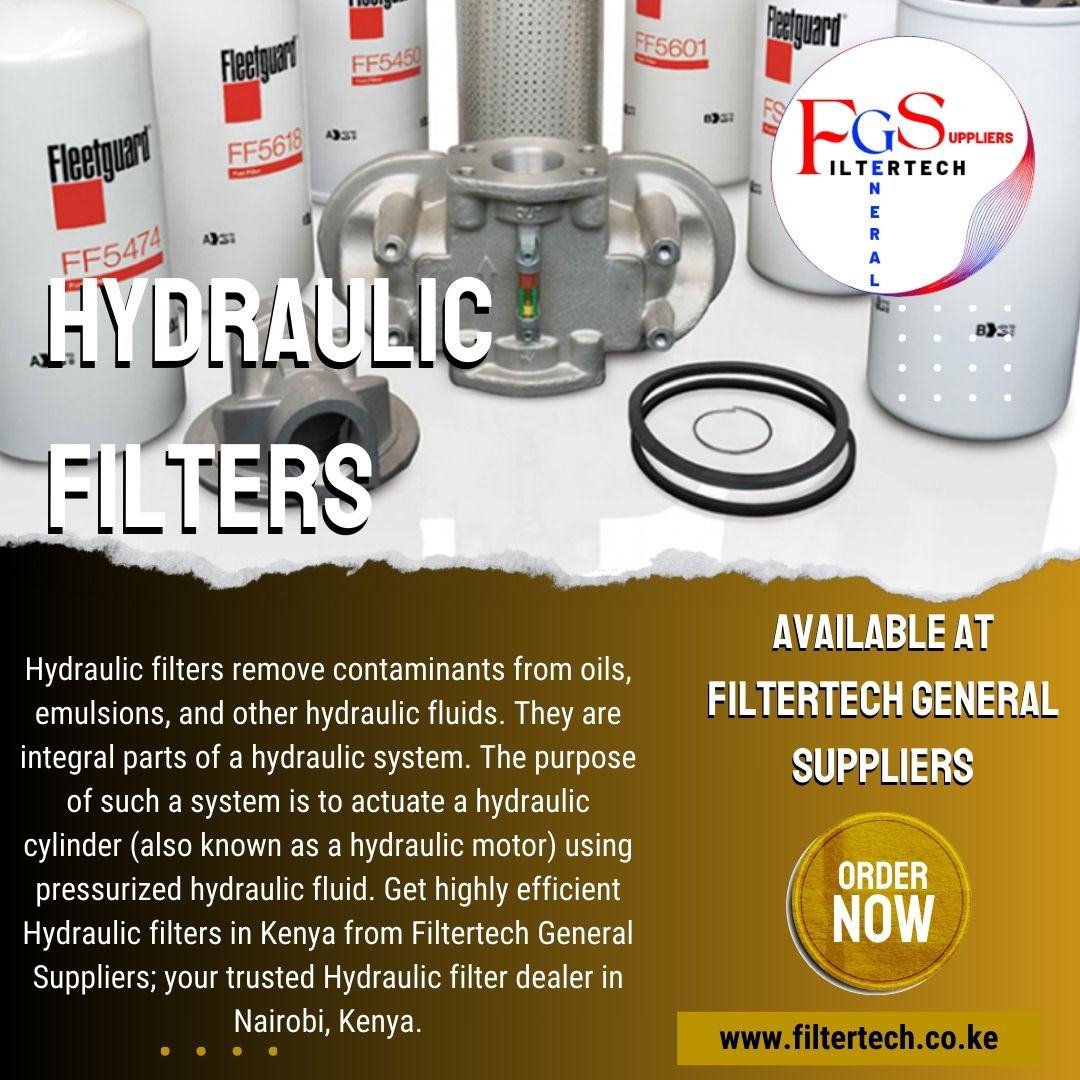 Filtertech_GS's tweet photo. Looking for hydraulic filters in Kenya? Filtertech General Suppliers has you covered! Check out our wide selection of high-quality hydraulic filters to keep your machinery running smoothly.
#hydraulicfilters #Kenya #Filtertech https://t.co/cUiIOA59Io