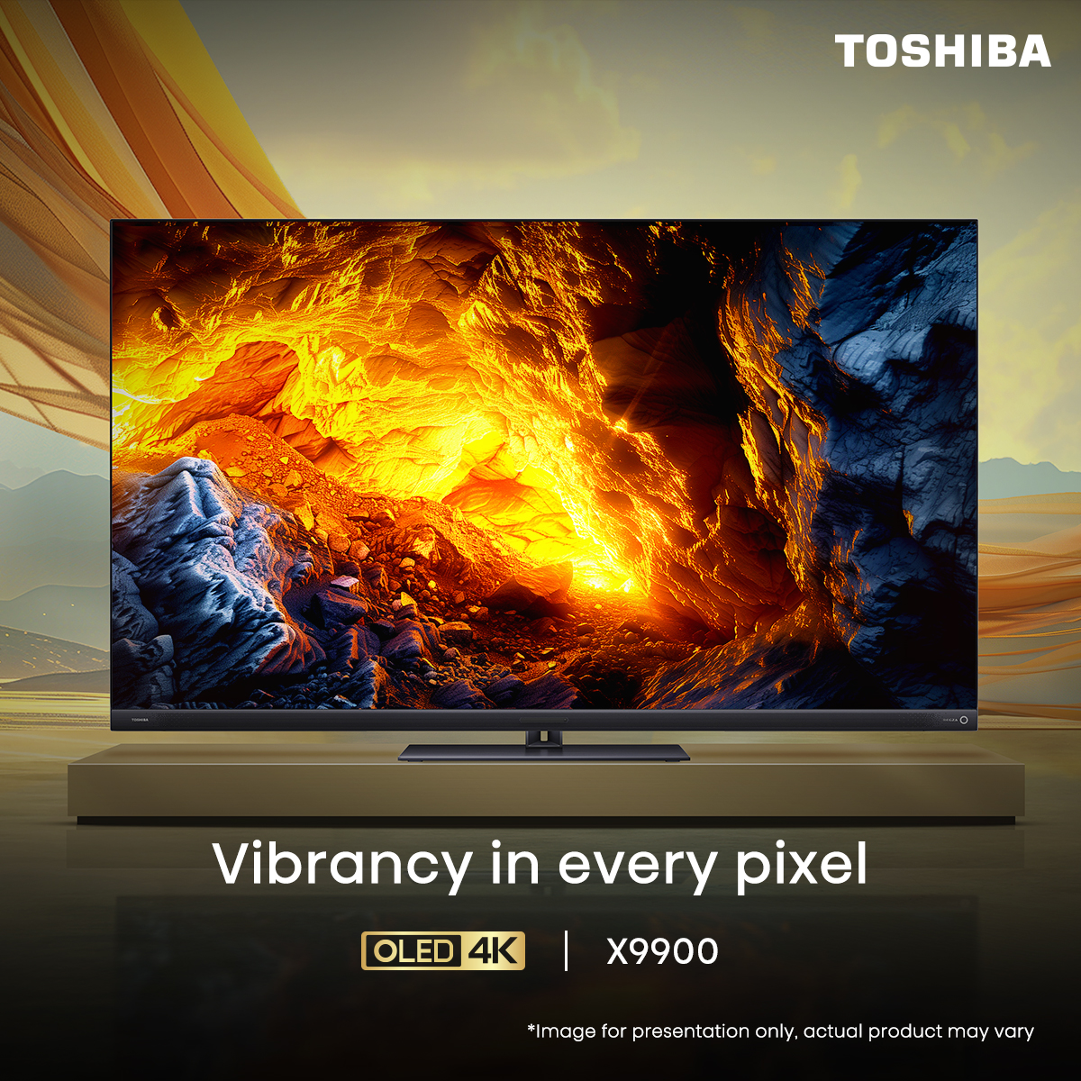 When every color flows like liquid fire. The #ToshibaTV OLED 4K delivers blazing vibrancy that burns bright with intensity. What natural phenomenon would you want to see in its full glory?
