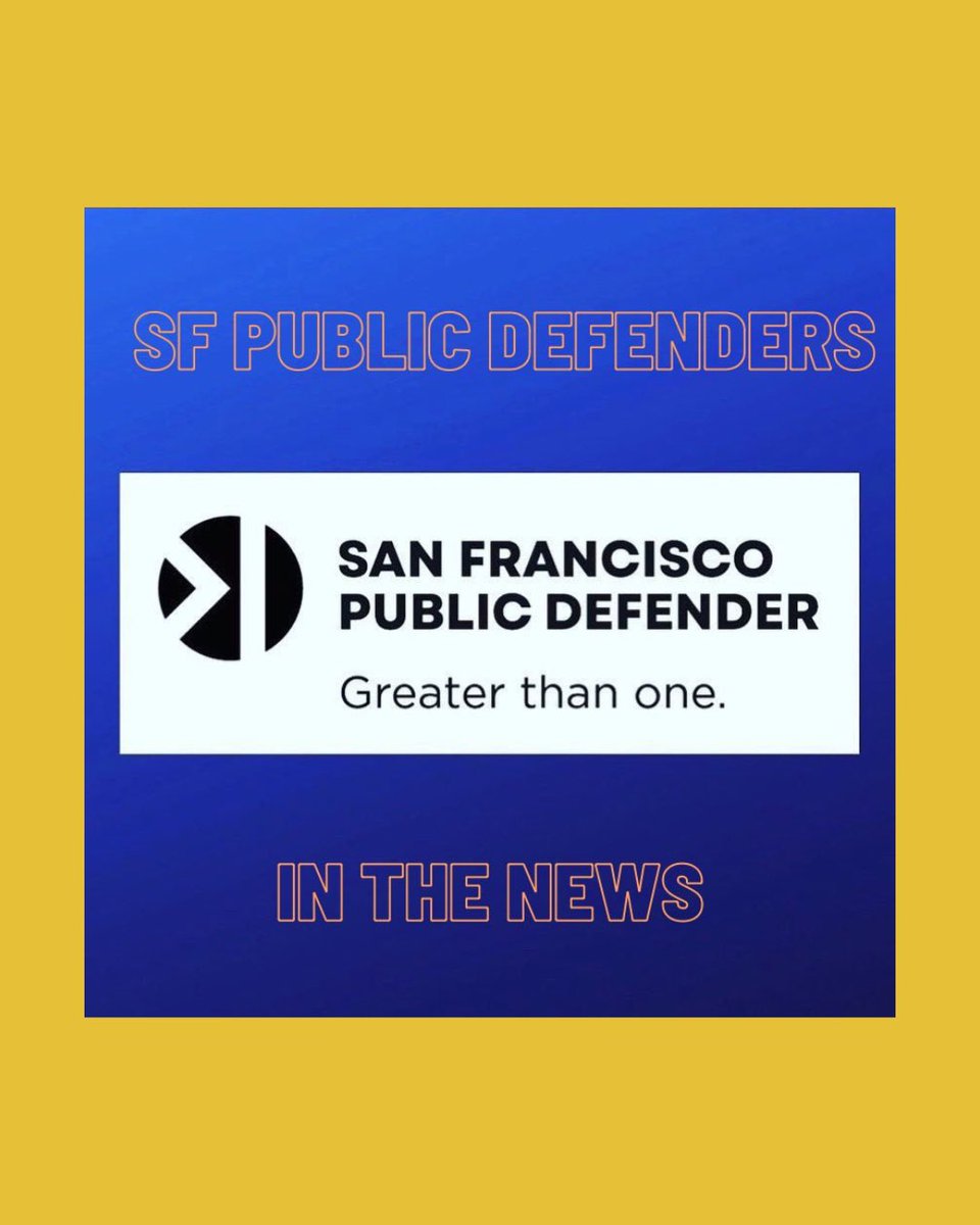 San Francisco Public Defender's Office (@sfdefender) on Twitter photo In the news Feb. 17-21, 2025 — <a href="/sfdefender/">San Francisco Public Defender's Office</a> successfully challenged an unfair sentencing provision, asserted that laws and rights will help stem the president’s deportation efforts, and called proposed legislation to weaken California state Sanctuary law “dead in the water.” 🧵 In the news Feb. 17-21, 2025 — <a href="/sfdefender/">San Francisco Public Defender's Office</a> successfully challenged an unfair sentencing provision, asserted that laws and rights will help stem the president’s deportation efforts, and called proposed legislation to weaken California state Sanctuary law “dead in the water.” 🧵