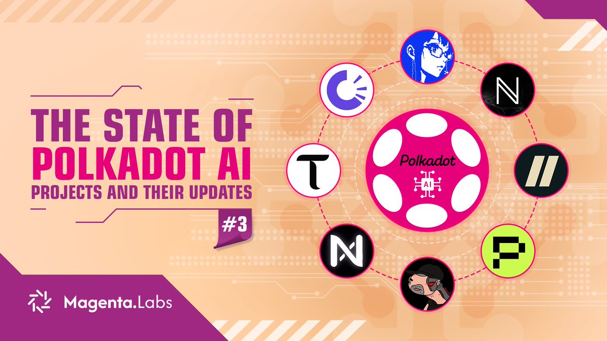 Magenta Labs (@magentalabs_io) on Twitter photo The state of Polkadot AI projects and updates #3:
1. <a href="/origin_trail/">OriginTrail</a> had an exciting week, cementing its leadership in AI, Web3, and trusted data. A slick new Edge Node installer eased onboarding for the decentralized knowledge revolution.
The team partnered with Umanitek to The state of Polkadot AI projects and updates #3:
1. <a href="/origin_trail/">OriginTrail</a> had an exciting week, cementing its leadership in AI, Web3, and trusted data. A slick new Edge Node installer eased onboarding for the decentralized knowledge revolution.
The team partnered with Umanitek to
