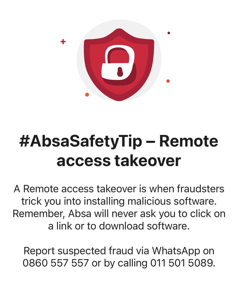 Please share this warning with your people, especially older folk. 
I know of a case where a fraudster got a pensioner to download the AnyDesk app on his desktop (told him it was a crypto currency app) and then got into his bank account and cleaned him out.