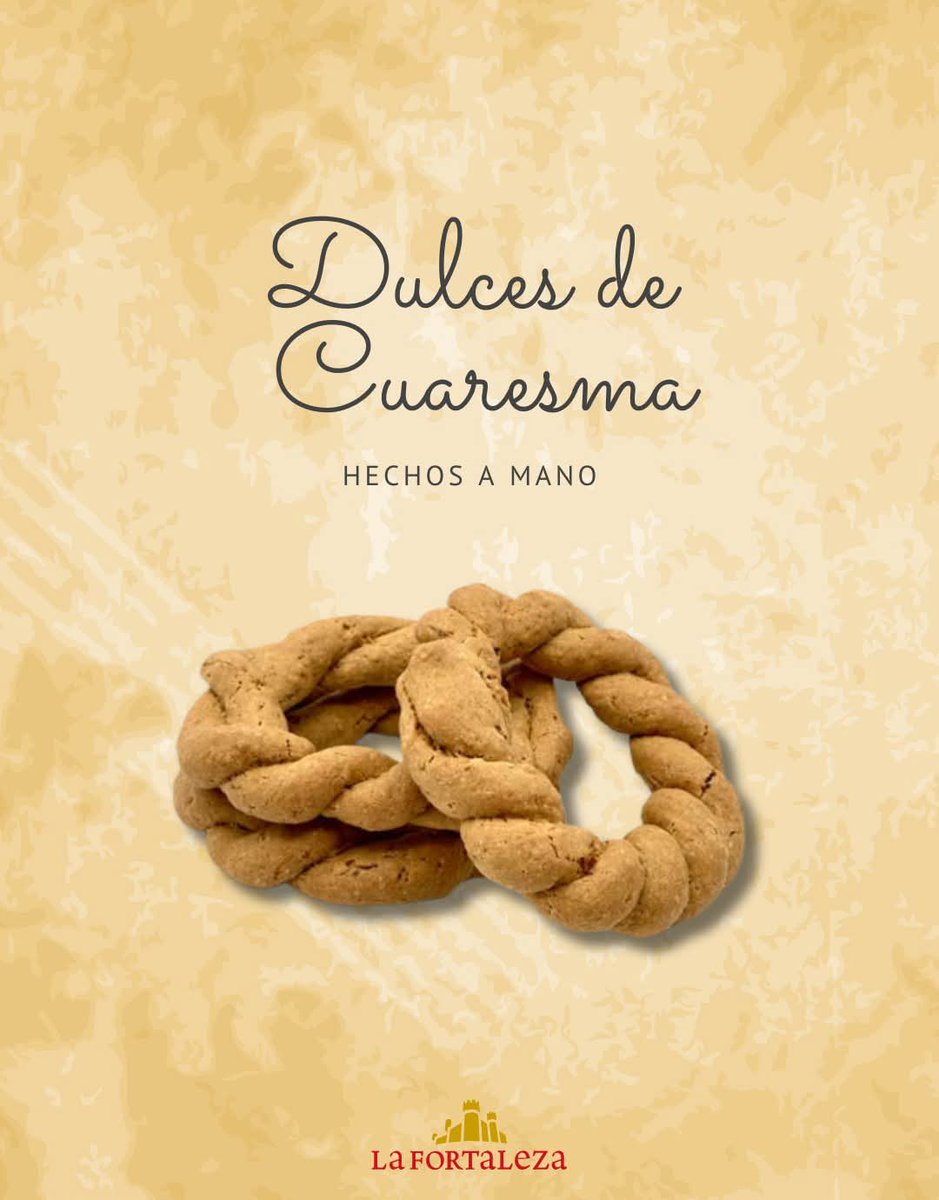 ¡Ya tenemos disponibles en nuestra tienda online los tradicionales dulces de Cuaresma! 

▪️ Almendrados 
▪️ Cocochas 
▪️ Magdalenas
▪️ Ochíos Estepeños
▪️ Roscos Trenzados 

lafortaleza.net

#dulcesdecuaresma #cuaresma2025 #dulcestradicionales #SemanaSanta2025