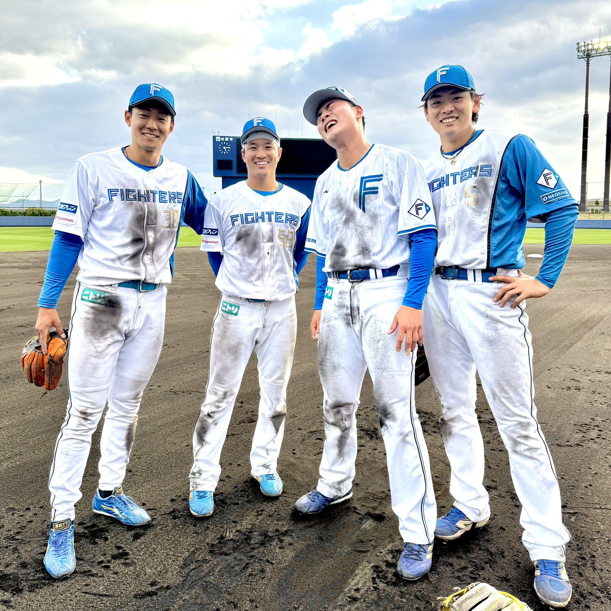 ◾️ファイターズ　推しペアクッション　野村佑希　清宮幸太郎 最終値下 日ハム 推しペアオリジナルクッション #5野村佑希 #21